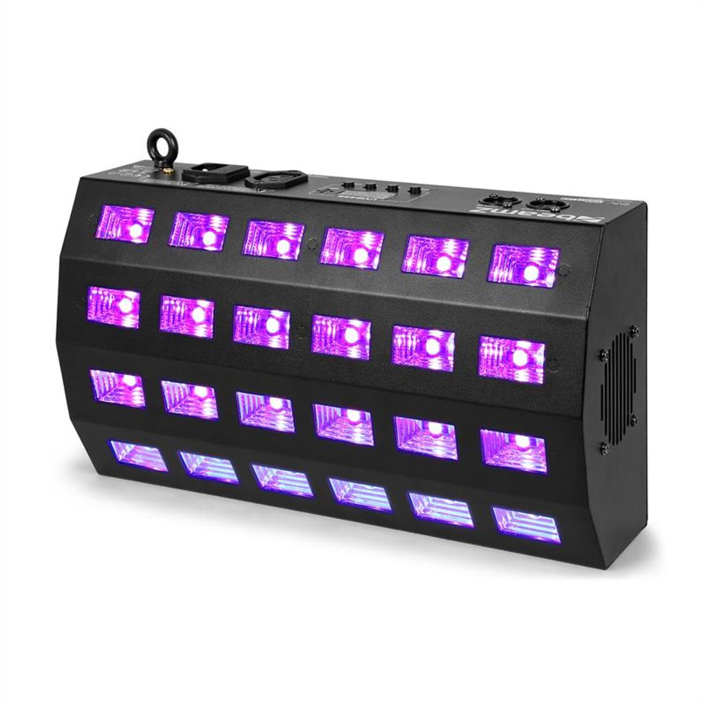BeamZ BUV463, Disco stroboskop, Czarny, LED, 24 lamp(y), 3 Zdjęcie produktu 