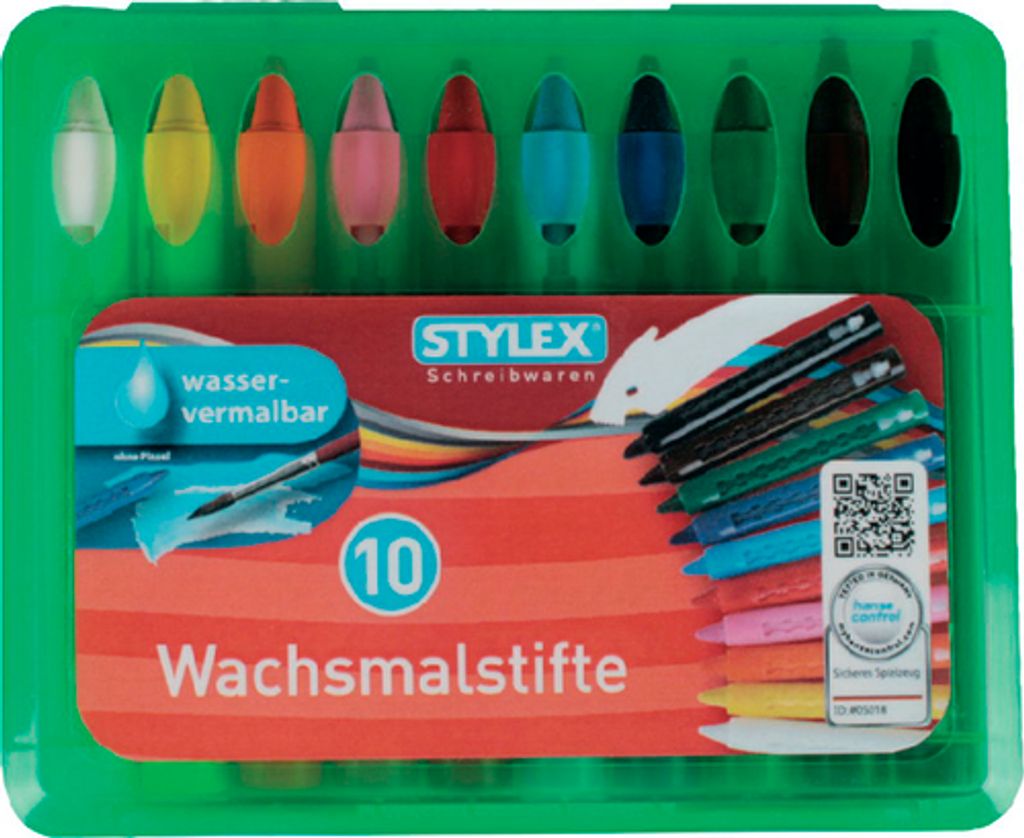 Wachsmalstifte 10er Produktbild 