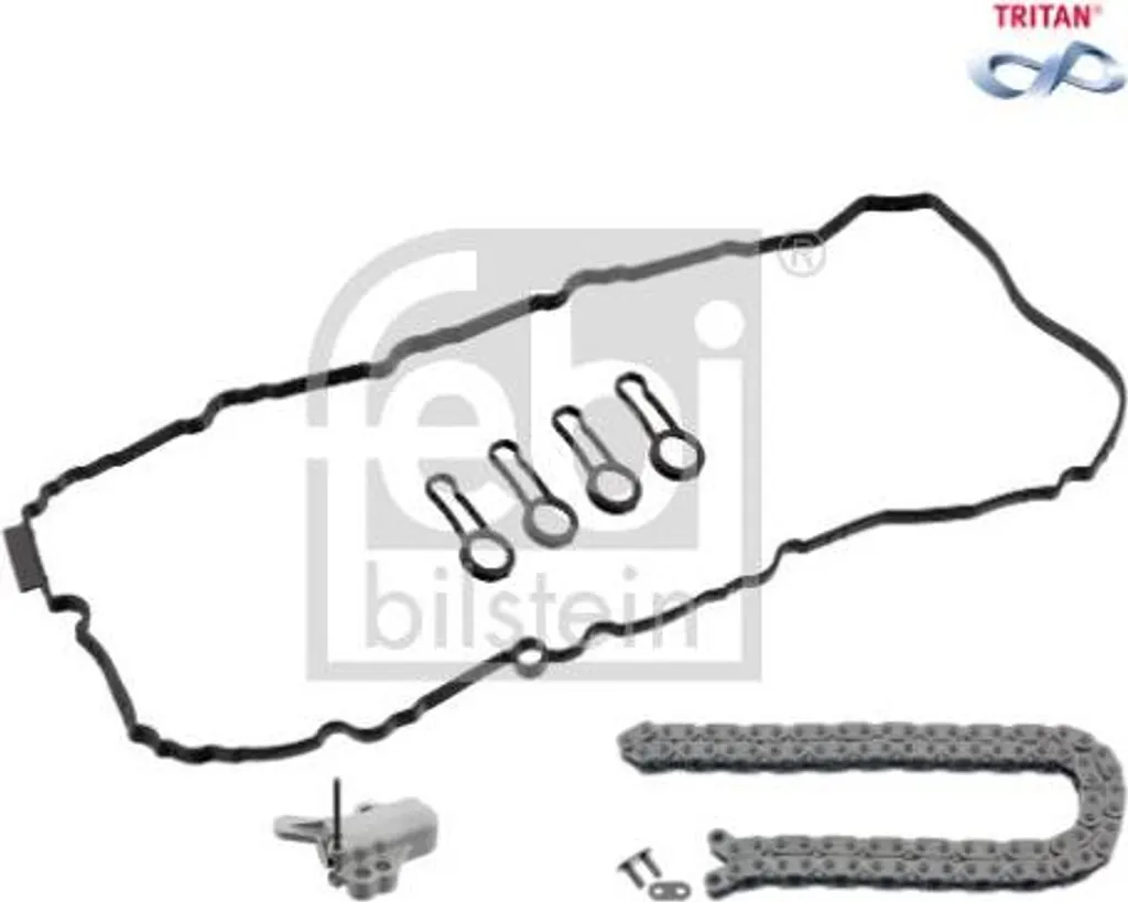 Kit chaîne de distribution Febi 173756 pour BMW E90 E60 X1 X3 et Vivaro