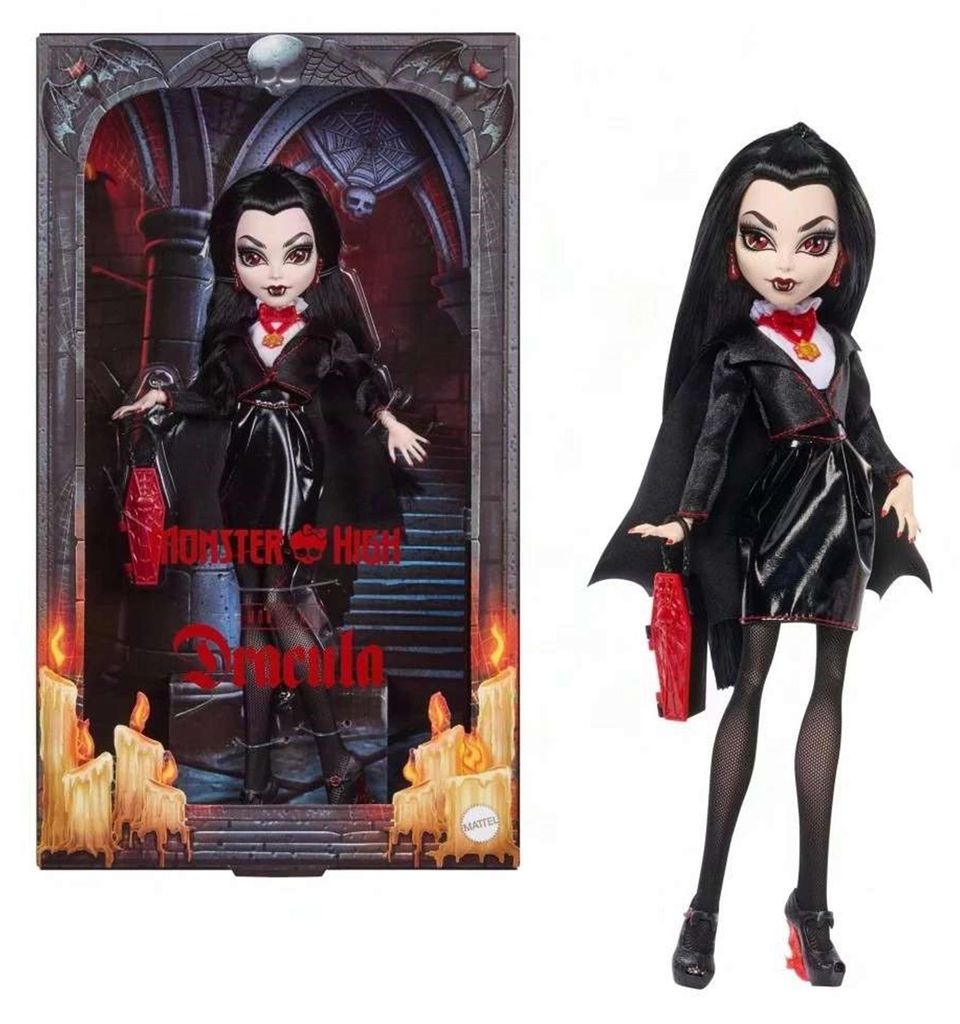 Monster High JKM50, bambola alla moda, per bambine, età Immagine del prodotto 