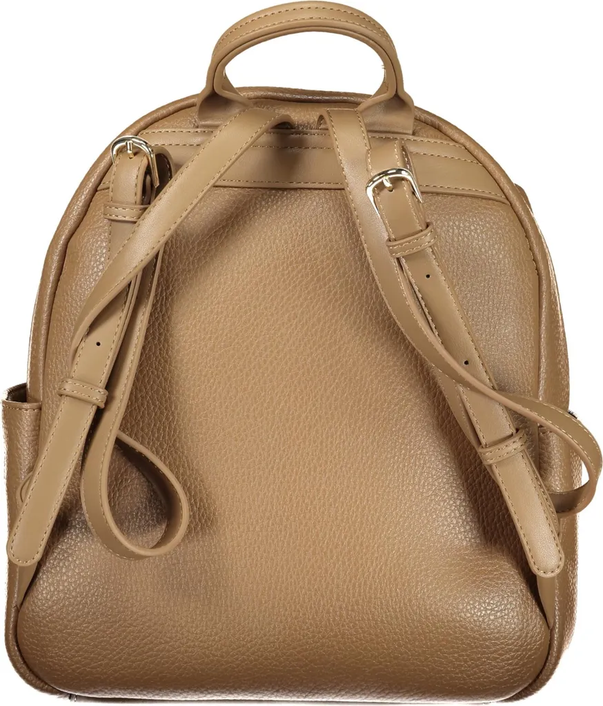 Zaino Lavoro Donna Marrone | Materiale Riciclato e Spallacci Comfort