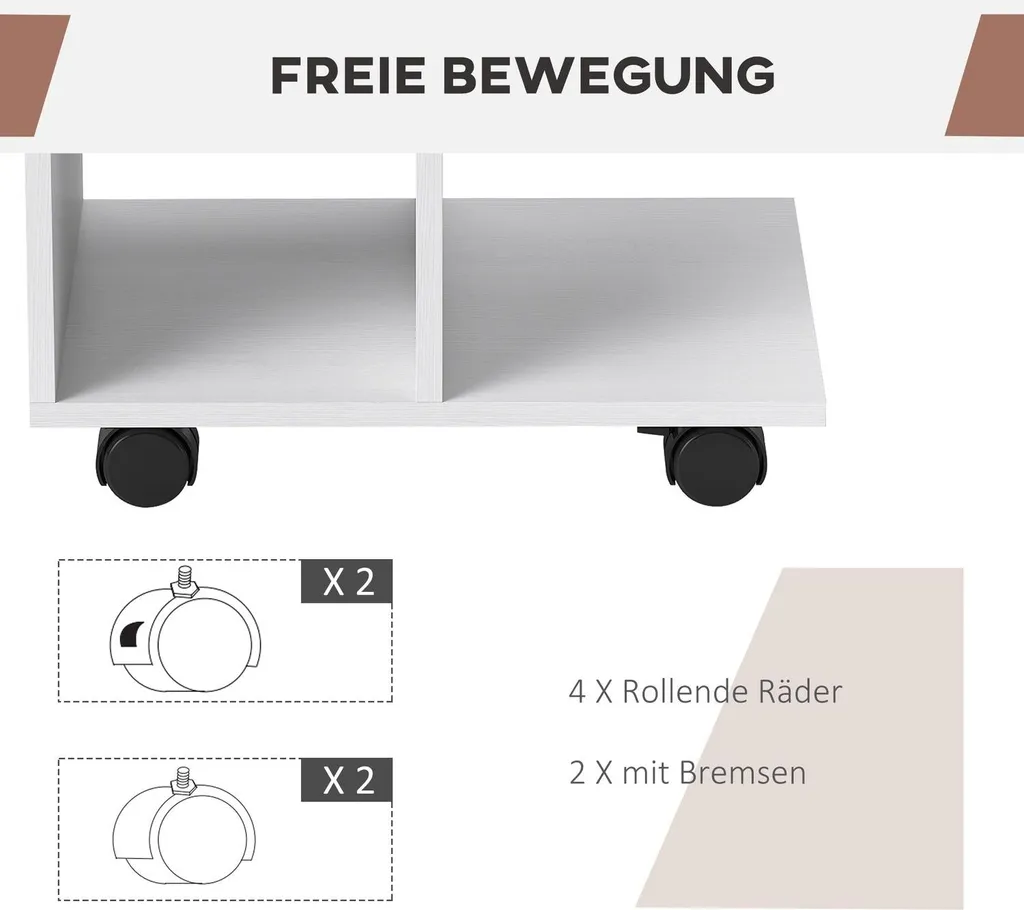 Table de salon portable pour ordinateur et repas en petits espaces - 6