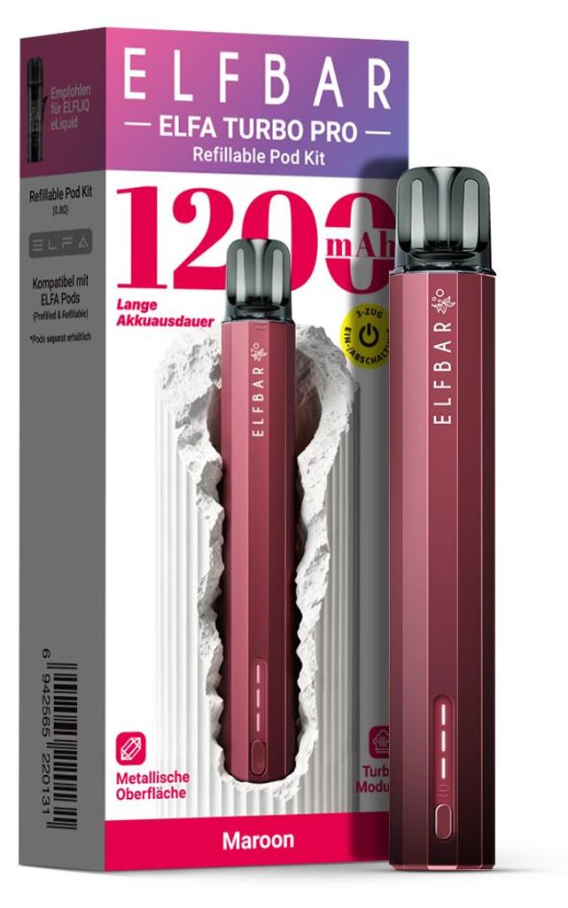 Sistema ELFA Turbo Pro - Maroon Immagine del prodotto 