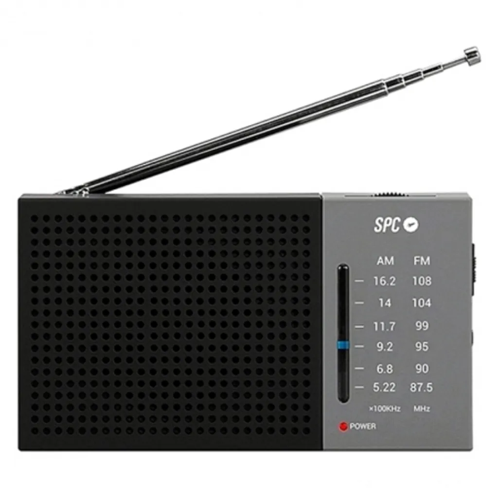 SPC Jetty Lite Radio AM/FM Grigio - Radio Portatile a Transistor