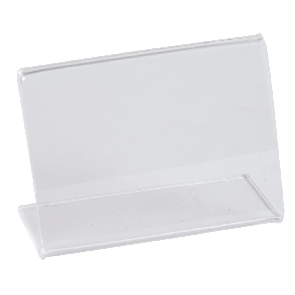 Porte-étiquettes Cristal A9 Exacompta Lot de 200 pièces Transparente