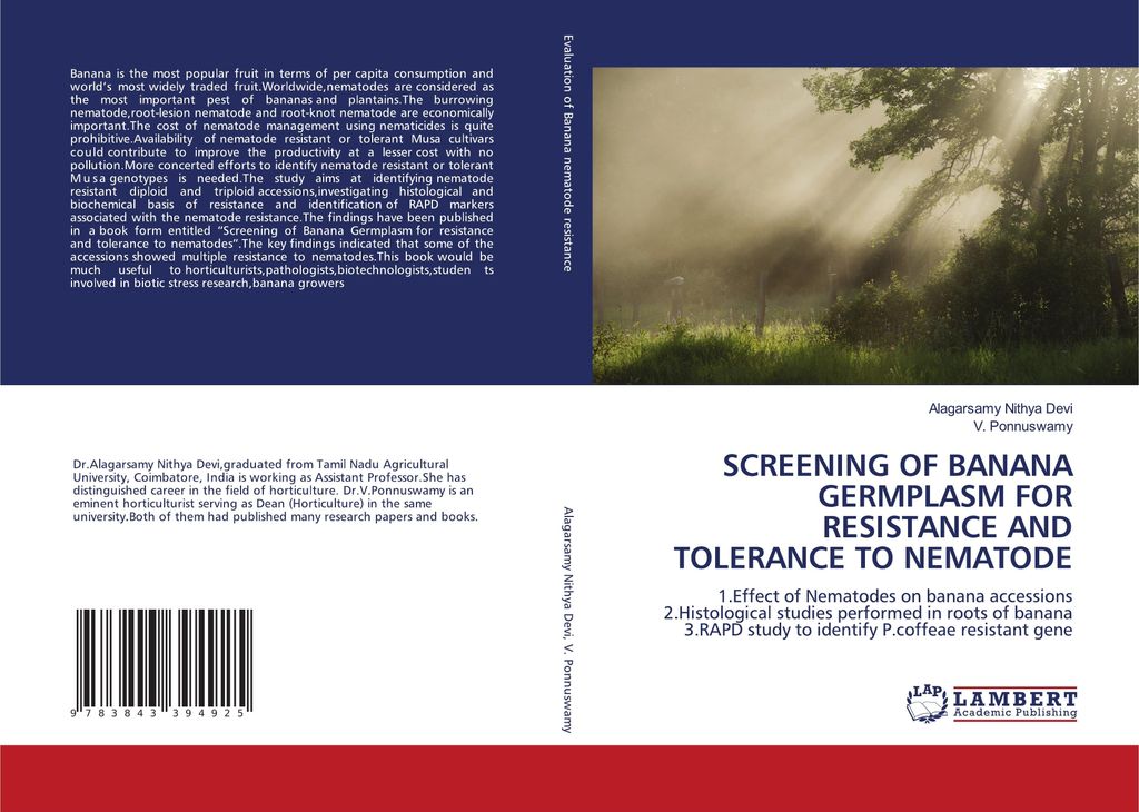 Screening Of Banana Germplasm For Resistance And Tolerance To Nematode