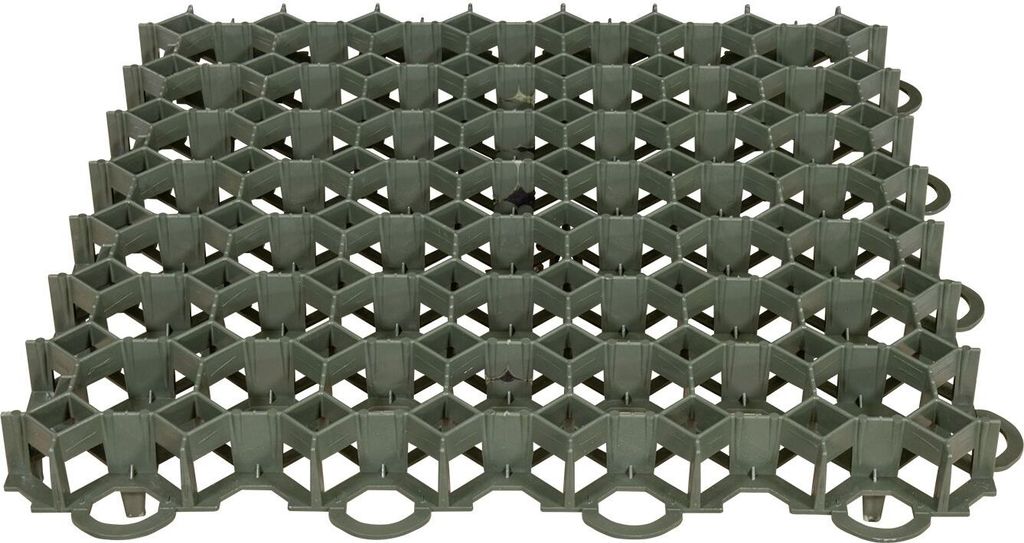 1x Rasengitter Paddockplatten 50x50 cm Grün Produktbild 