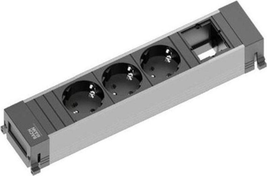 BACHMANN POWER FRAME Medium 3x Schutzkontakt, 1x ABD, diverse