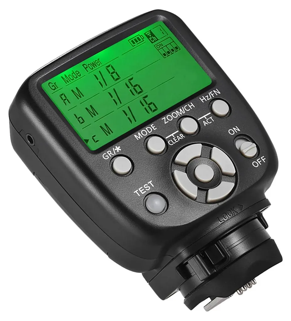 Télécommande sans fil émetteur radio LCD compatible boîtier Canon EOS
