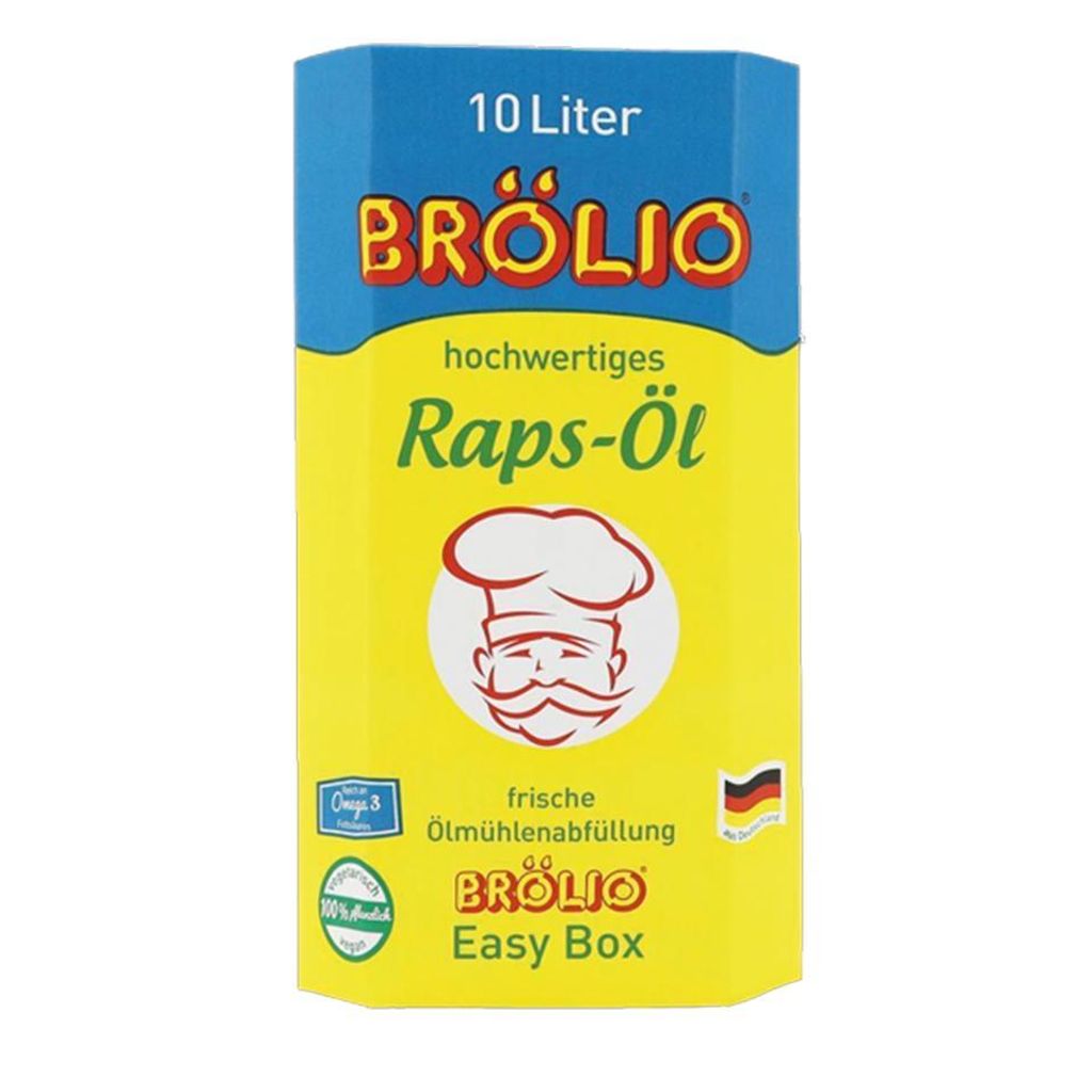 Brölio - Olio di colza, 10 litri in bag-in-box Immagine del prodotto 