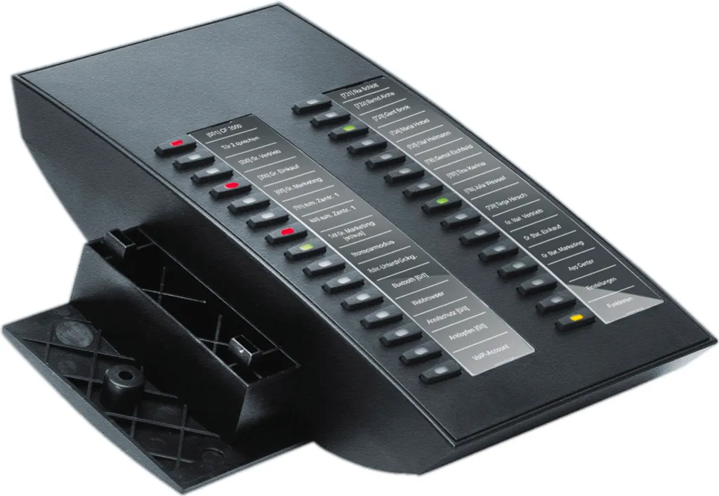 Module d'extension de touches Auerswald Xtension300 pour COMfortel noir