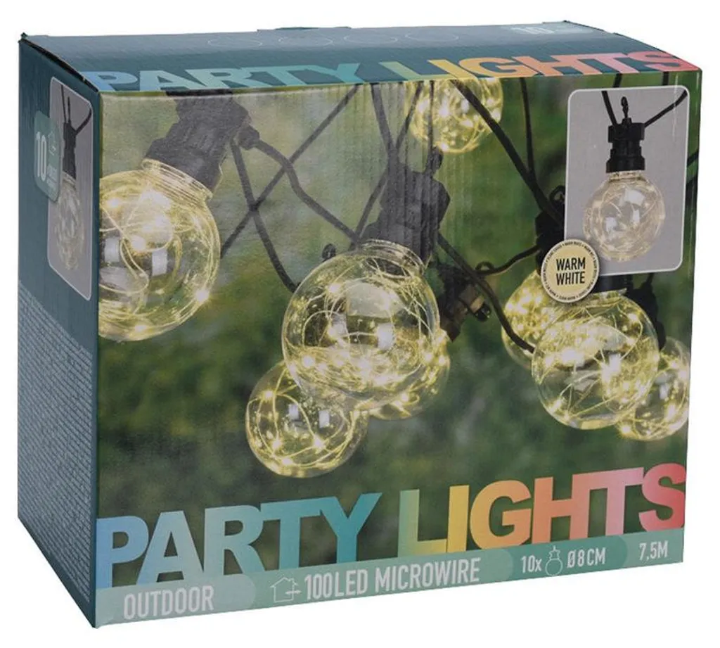 Guirlande lumineuse ProGarden 100 LED longue durée extérieur - 4