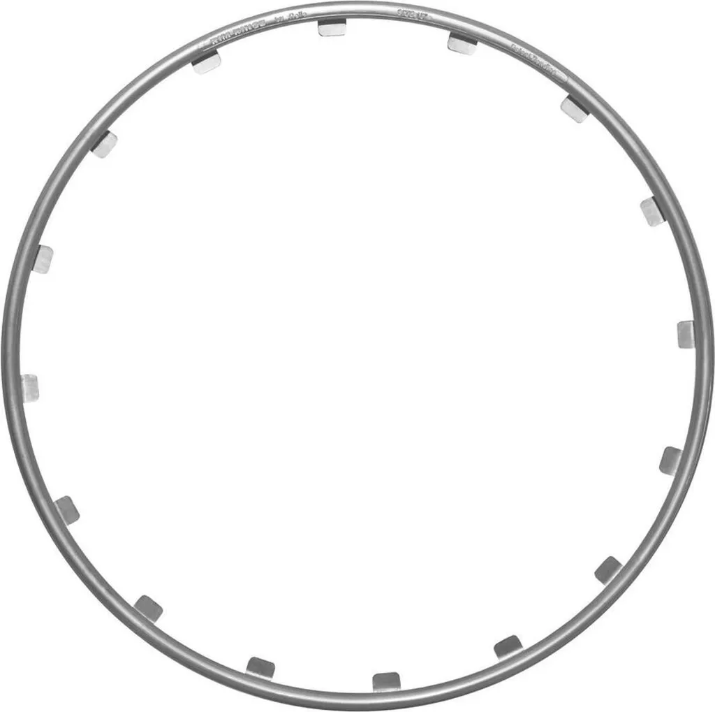 Protection de jantes Rim Ringz Noir - Set de 4 anneaux pour voiture