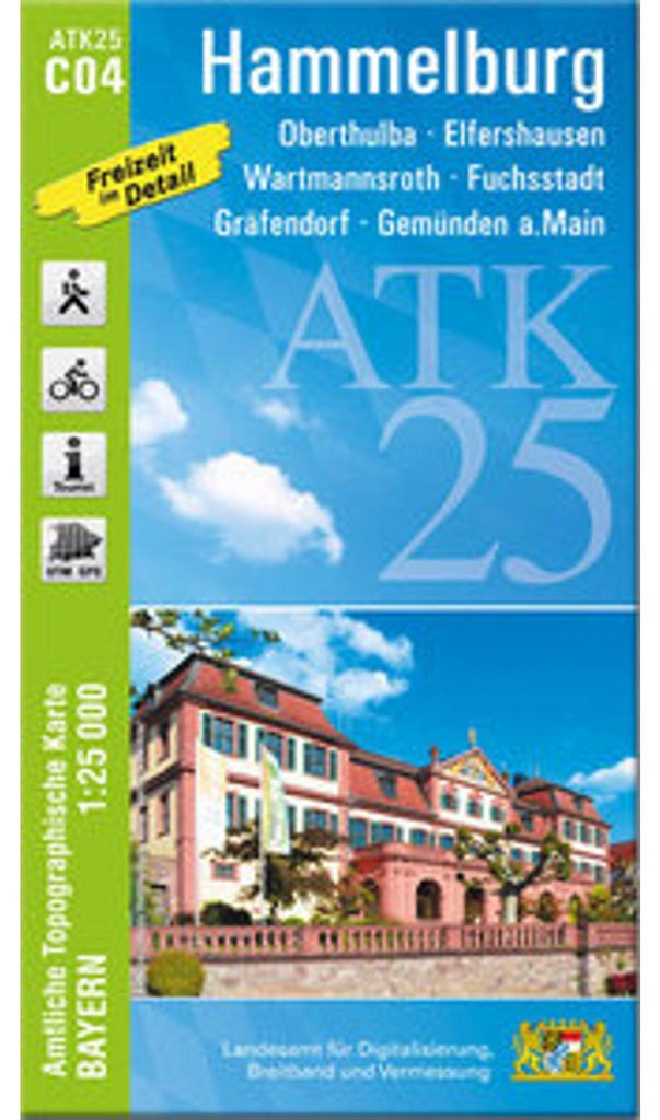 ATK25-C04 Hammelburg (Amtliche Topographische Karte 1:25000)