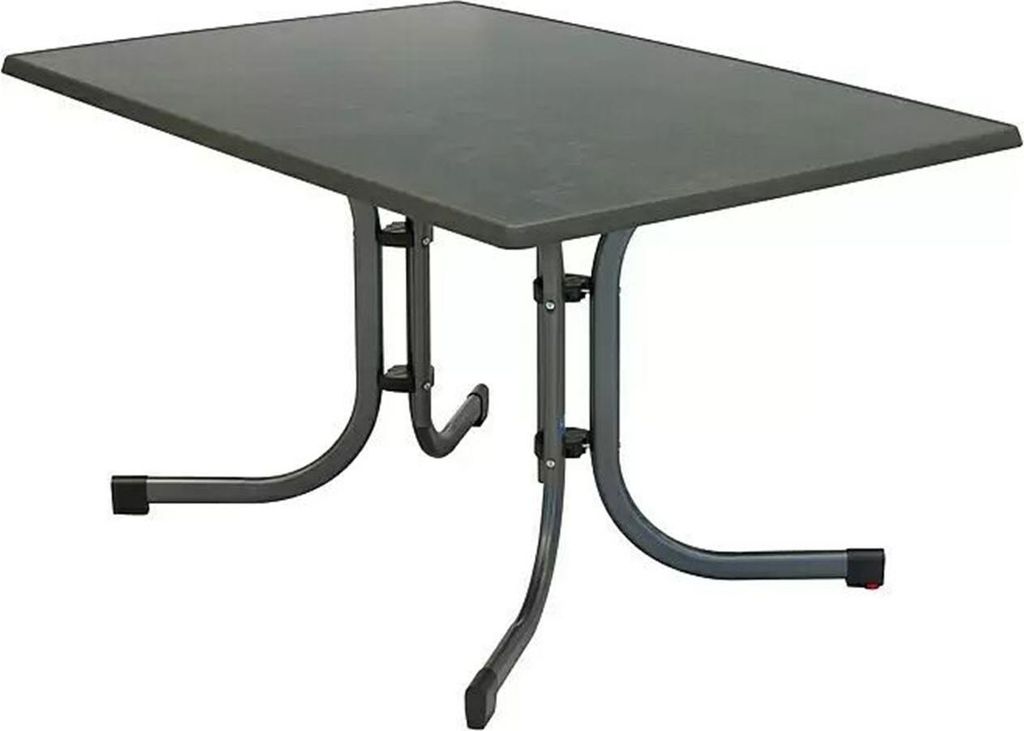 Gartentisch Boulevard, Schiefer, klappbar, 132 x 90 cm, Produktbild 