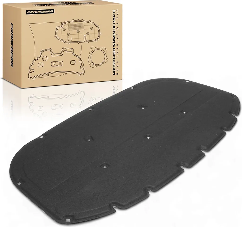 Tapis d'isolation de capot pour VW Touareg isolant thermique moteur 1x