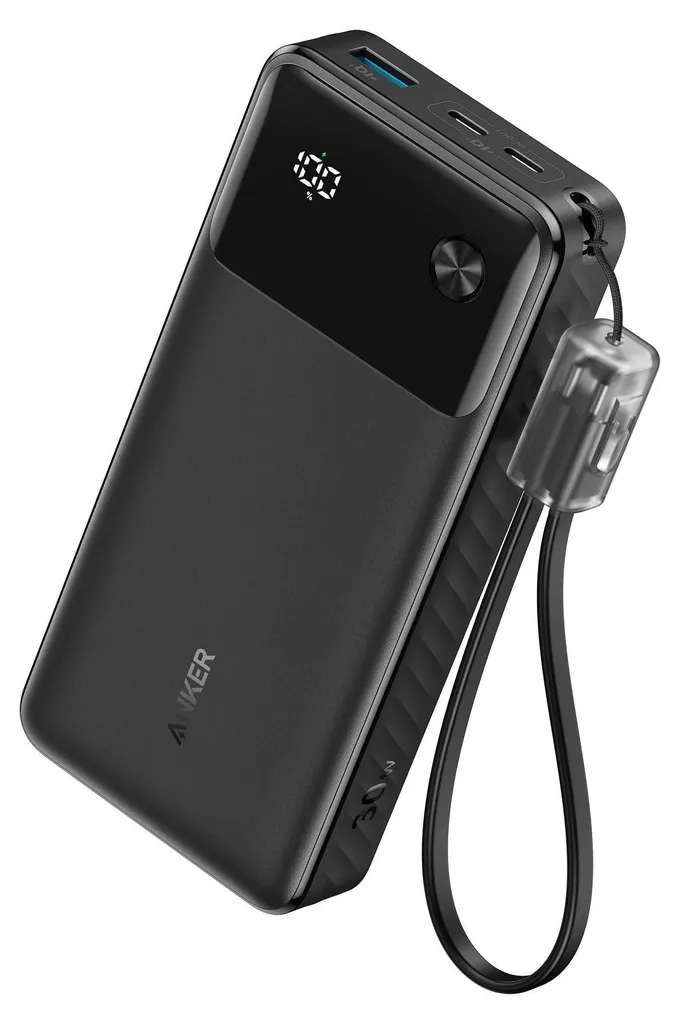 Chargeur Portable 20000 mAh Anker A1384G11 - Powerbank Rapide 30W USB-C