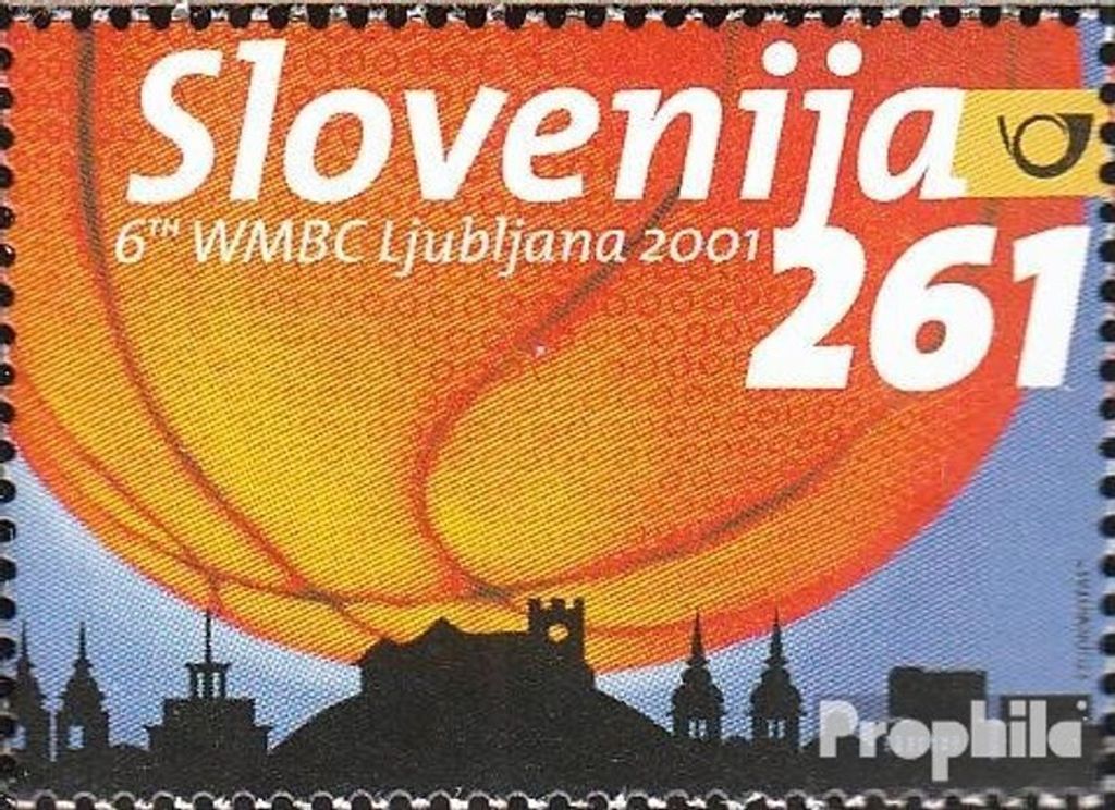 Briefmarken Slowenien 2001 Mi 358 (kompl.Ausg.) postfrisch Produktbild 