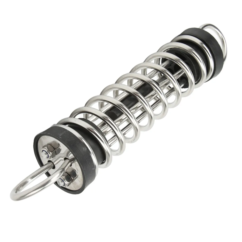 Amortisseur d'amarrage inox 11mm - Ressort de protection pour ligne de quai