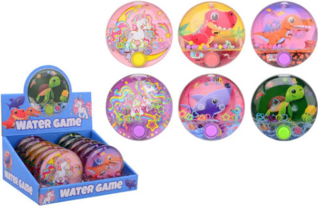 Water Game Animaux Johntoy 12 Unités Jouet d'Adresse Petit Format