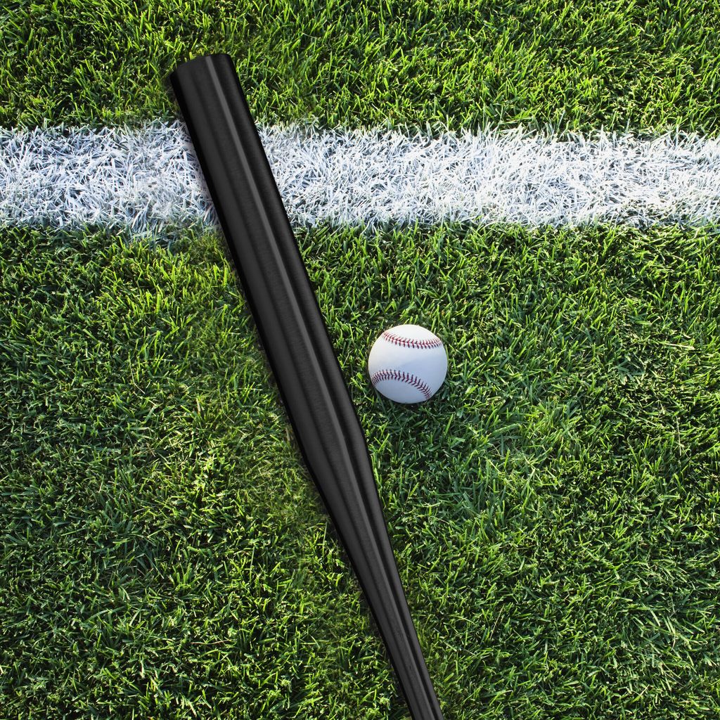 relaxdays Baseballschläger schwarz, 1 St. Produktbild 2