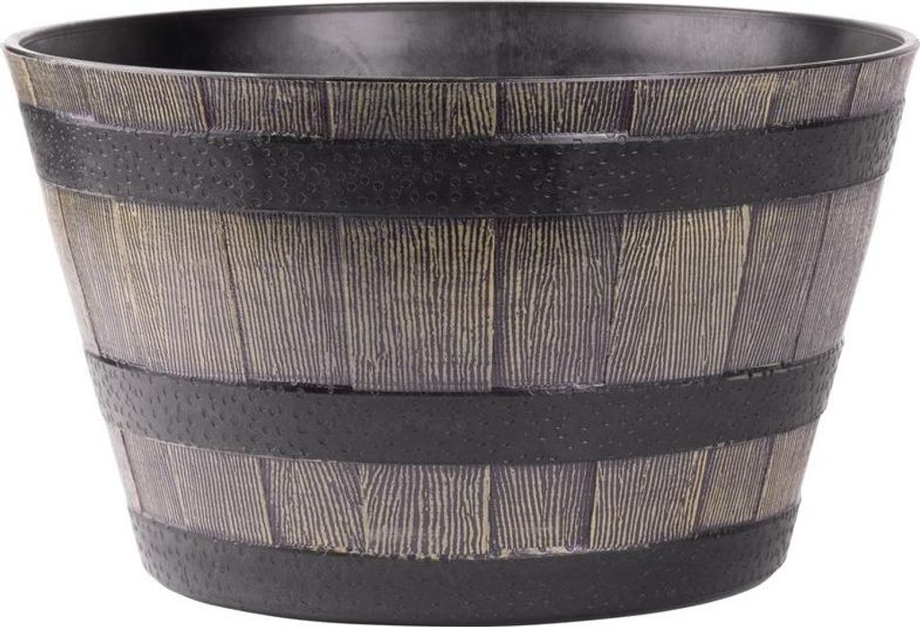Blumentopf Strend Pro Woodeff, 39x23 cm, Natur, Produktbild 
