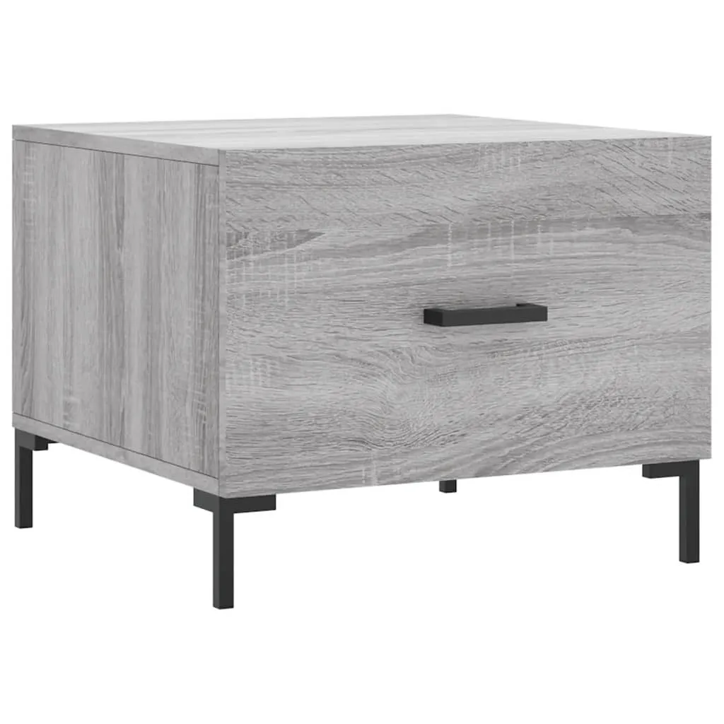 Tavolino Economico Grigio Sonoma 50x50x40 cm - Ottima Qualità Prezzo