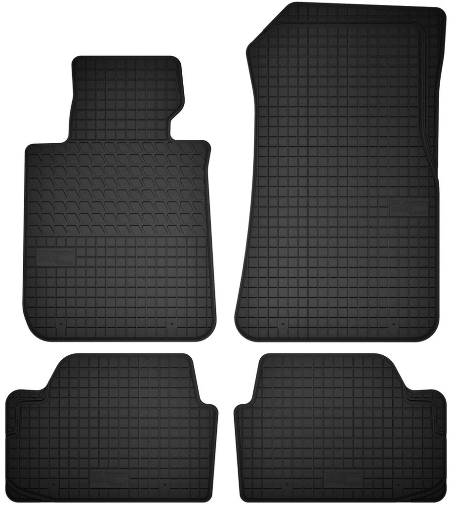 Gummimattensatz für: BMW 1er E81, E87 Schrägheck (ab 2004 bis 2011)