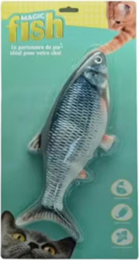 Hračka pre mačky Magic Fish s mačacou mätou, krúti sa ako Obrázok produktu 25