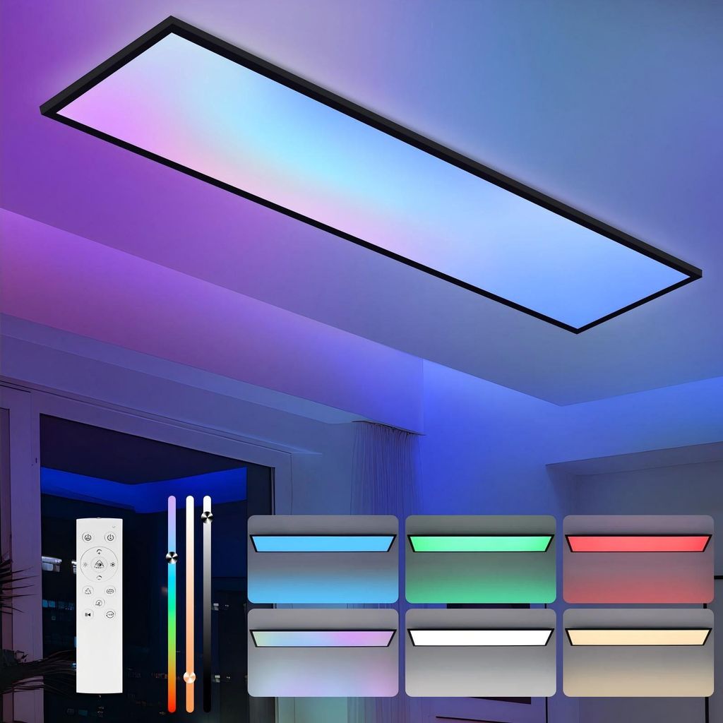 Plafonnier à LED ZMH, dimmable, panneau de plafond, Image du produit 