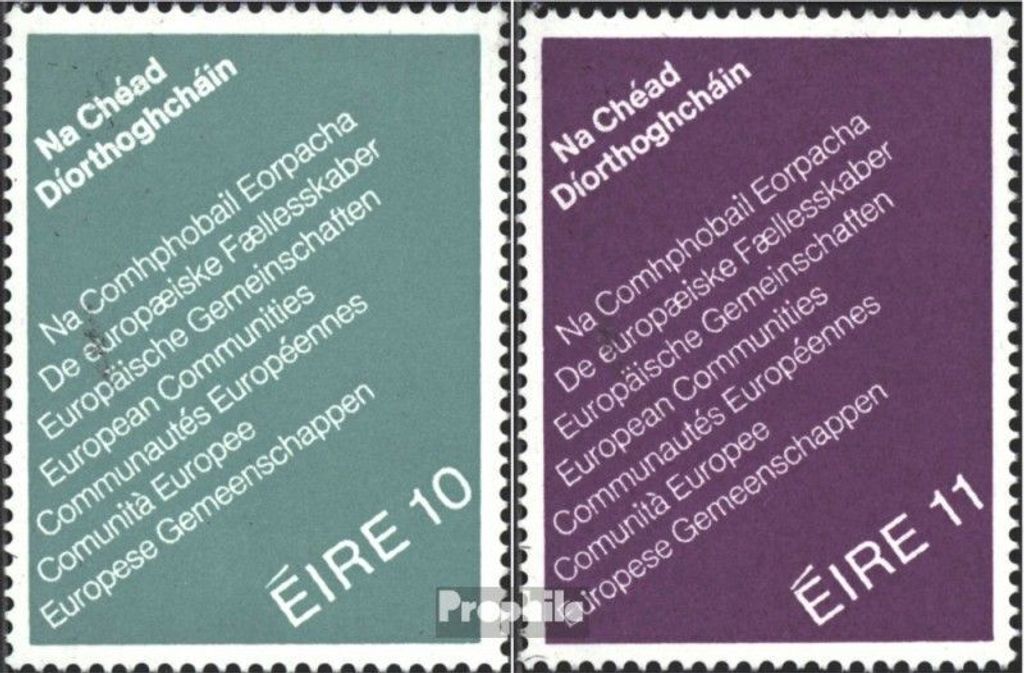 Briefmarken Irland 1979 Mi 395-396 (kompl.Ausg.) postfrisch Europ. Parlament
