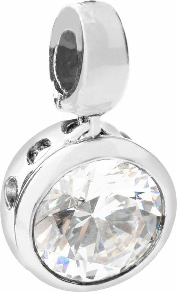 Damenperlen Folli Follie 3P8S104C Silberfarben 2 cm