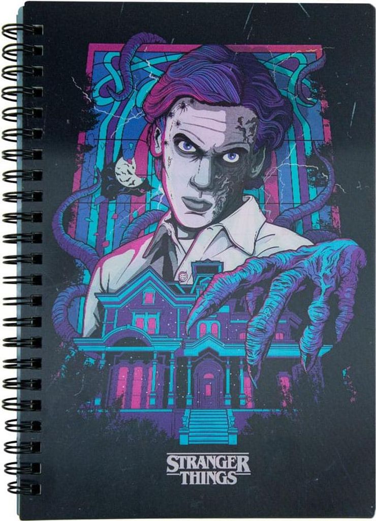 Stranger Things Notizbuch Lenticular Vecna