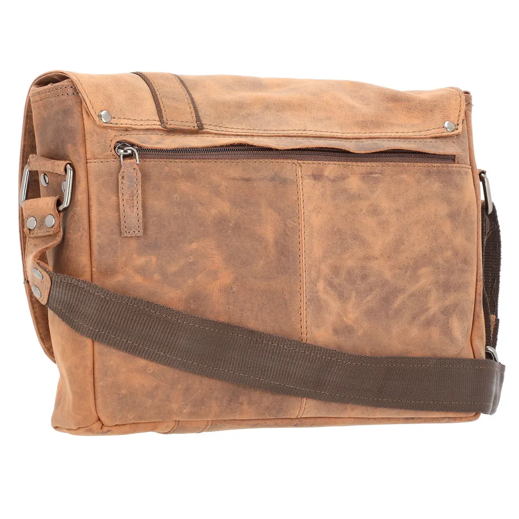 Sac à main bandoulière cuir marron MRS. NOEL idéal pour vos sorties 47144 - 7