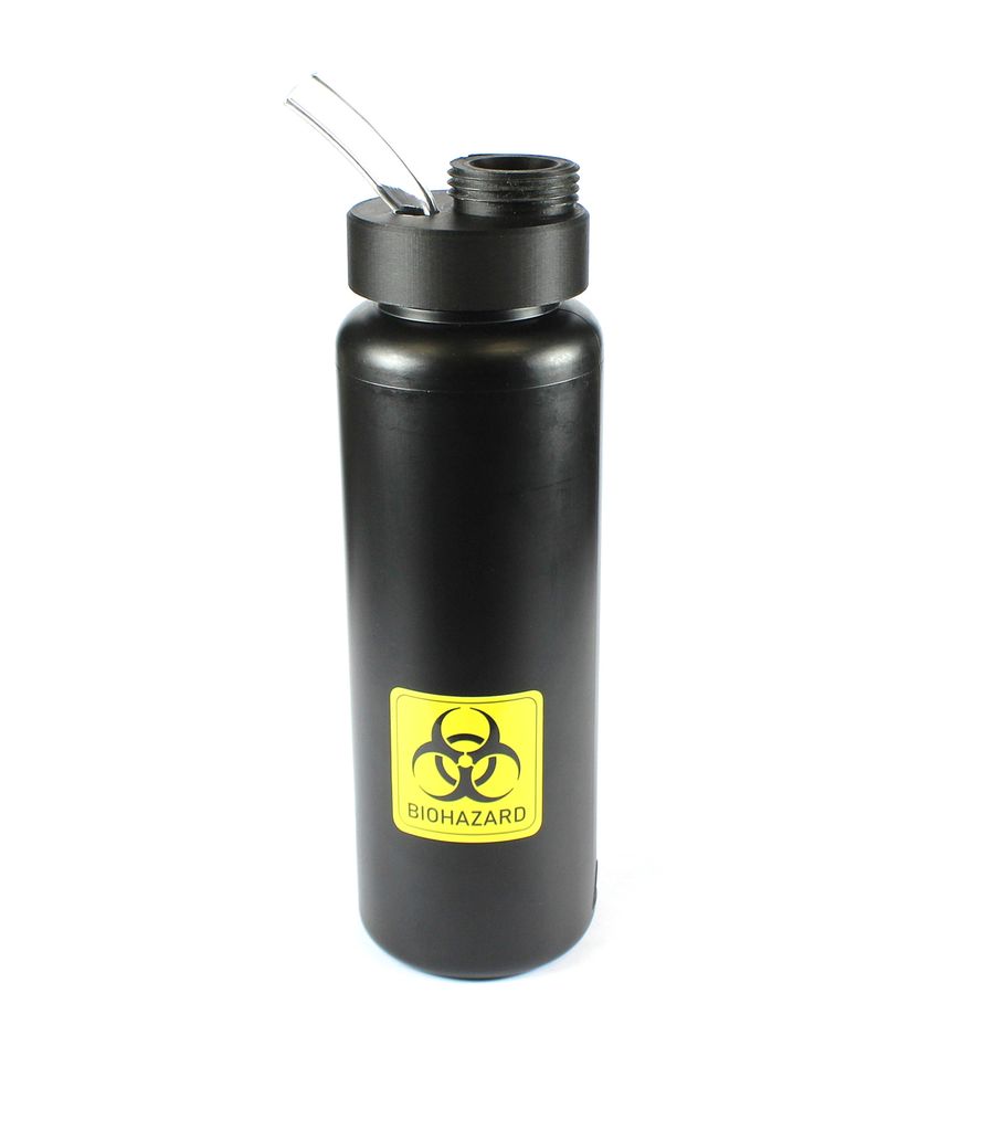 1L Bubble bottle für Gasmasken, für Flüssigkeiten oder Socken S10 Fm12 GP5 Schnüffelbox Sockenfilter