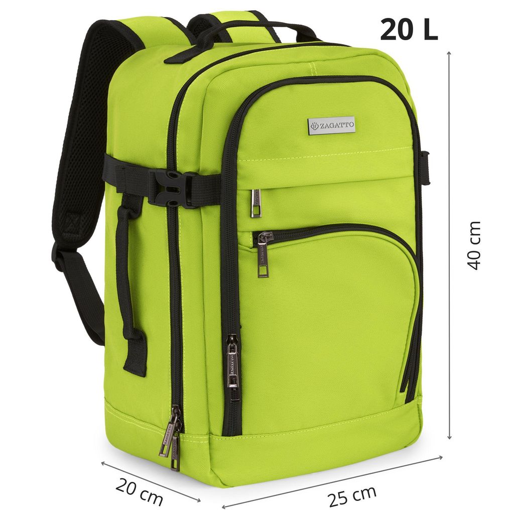 Zagatto Reiserucksack Handgepck 40x20x25 20L WIZZAIR