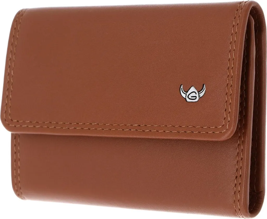 Golden Head Pelle caso chiave Polo Schlüsseletui 5180 Cognac marrone