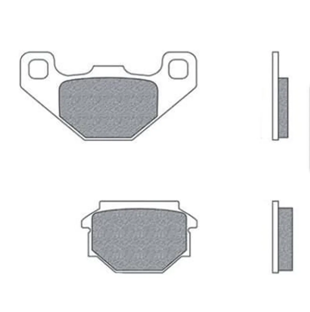 Plaquettes de frein NewFren FD.0165 organiques Aprilia MX Tuareg 125