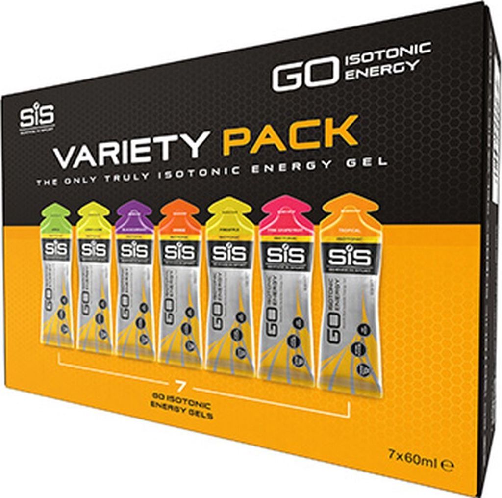 Science in Sport GO Isotonic Energy Gel 7 x 60ml, vegan, Produktbild 
