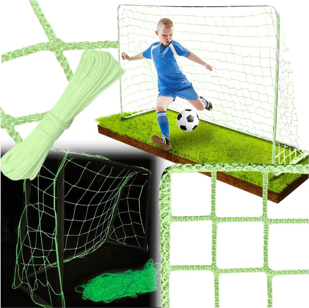 Filet de foot renforcé brille dans le noir - Résistance extrême 180x120
