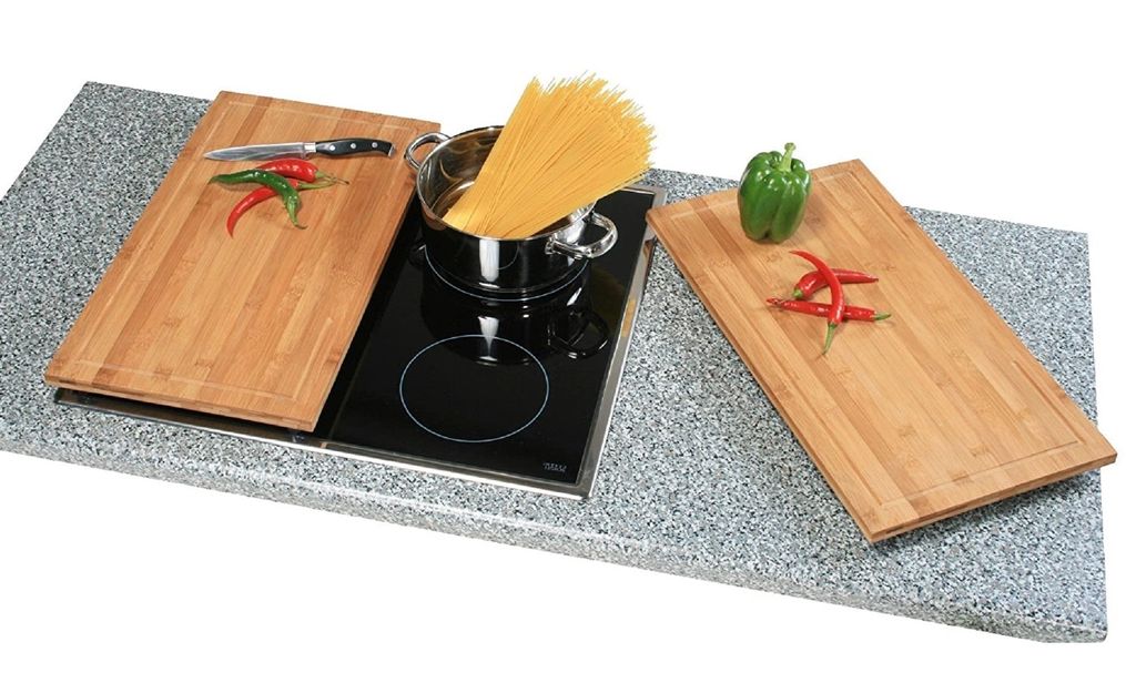 Kesper 54591 Schneide- und Abdeckplatte Bambus 50 x 28 x 4 Produktbild 