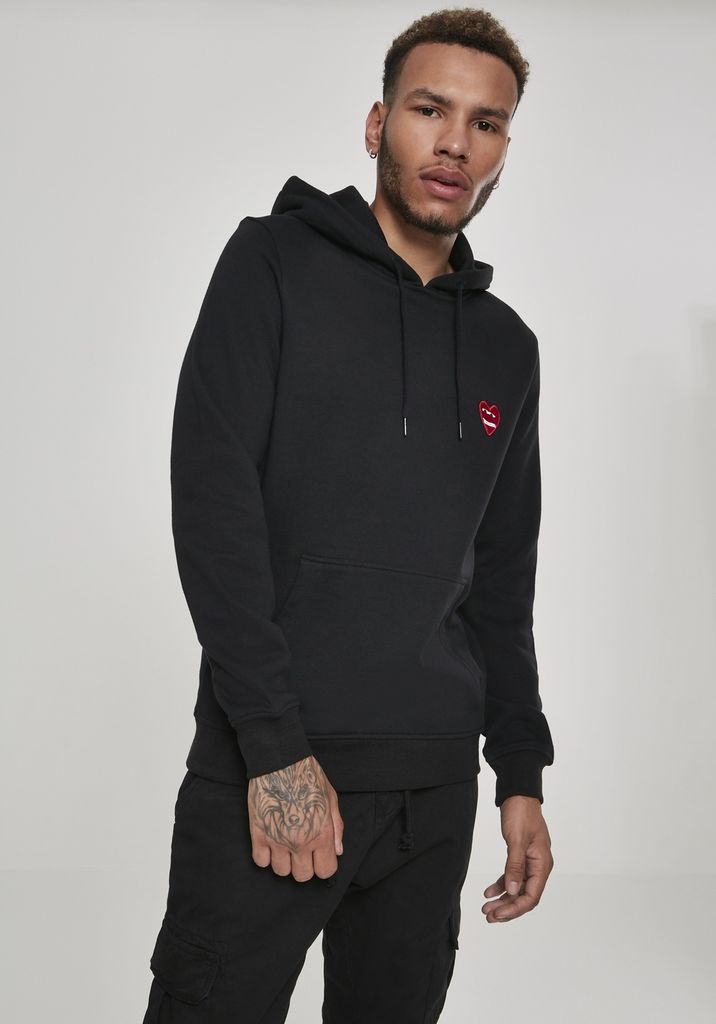 Mister Tee Hoodie Heart Hoody Black-L