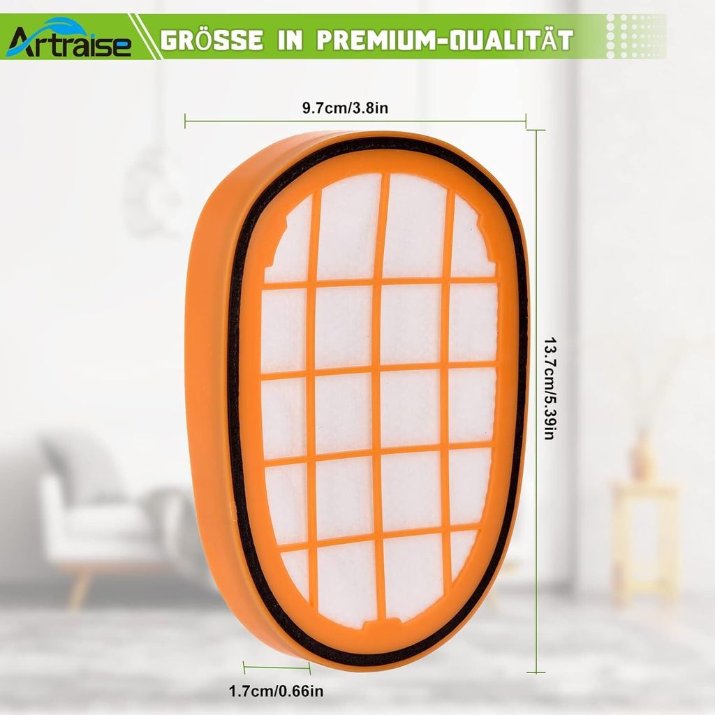 Filter für Philips SpeedPro Max Staubsauger, 6 Stück für Produktbild 6