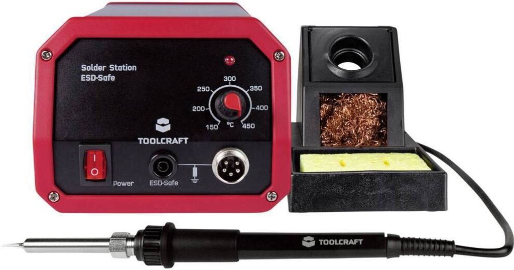 TOOLCRAFT ST-50A Lötstation analog 50 W 150 - 450 °C inkl. Lötspitze