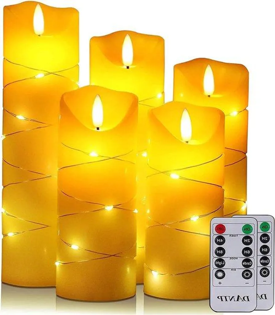 Sécurité Totale avec ces Bougies LED sans Flamme pour Enfants et Animaux