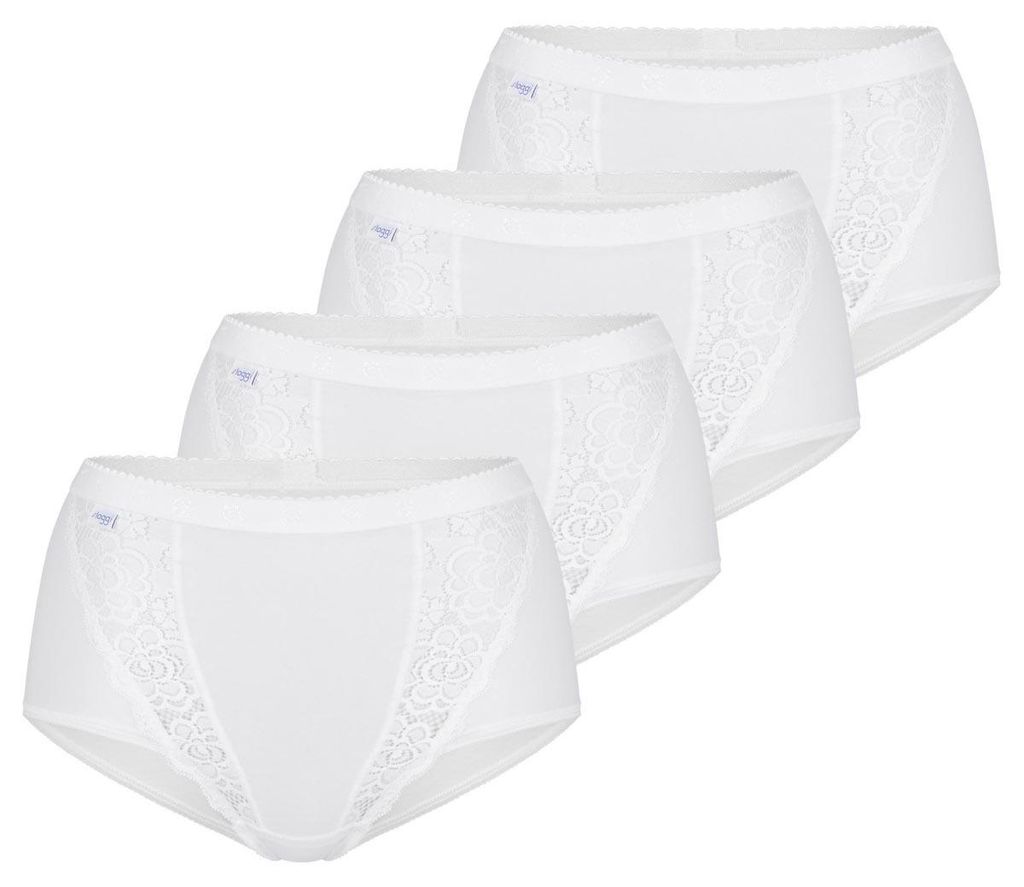 Dámske nohavičky Sloggi - Chic, maxi, 4-pack, jednofarebné Obrázok produktu 