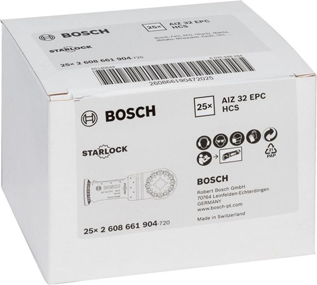 HCS Tauchsägeblatt AIZ 32 EPC Wood, 50 x 32 mm Produktbild 