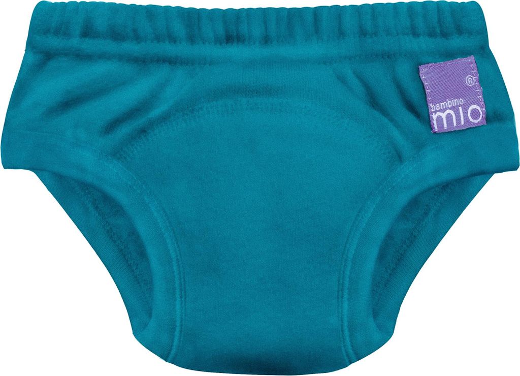 Bambino Mio, wiederverwendbare Töpfchen-Trainingshose für Jungen und Mädchen 3+ Jahre Blaugrün