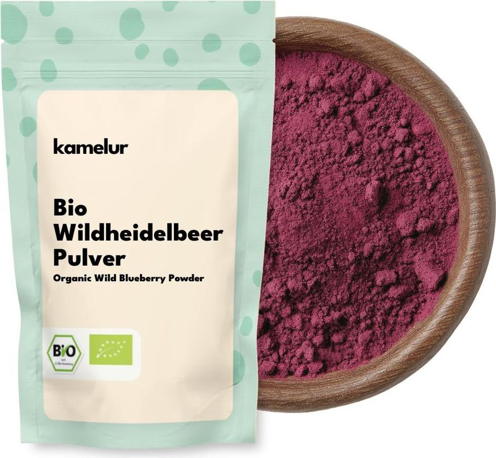 Kamelur® Bio Wildheidelbeerpulver 1 kg Produktbild 
