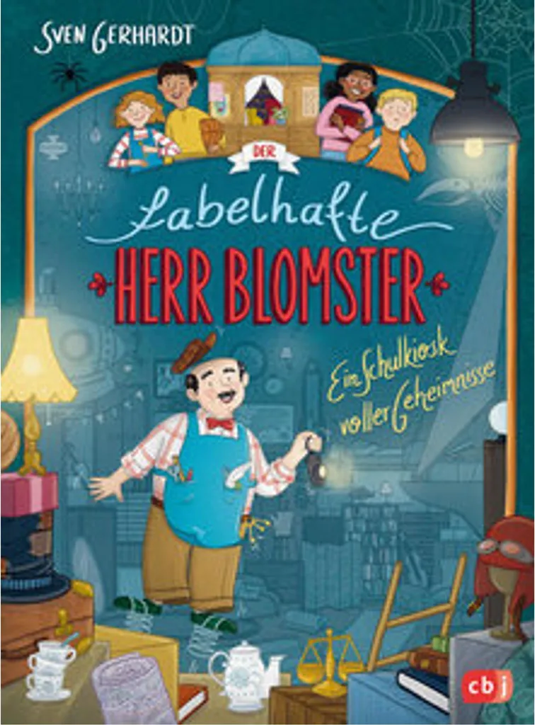 Livre illustré Der fabelhafte Herr Blomster avec reliure cartonnée chic